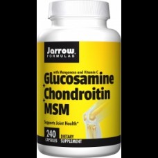 Jarrow Formulas Glucosamine + Chondroitin + MSM 240c